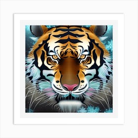 Tiger 4 Art Print