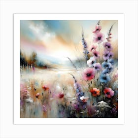 Wildflowers 1 Art Print