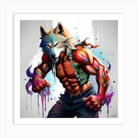 Wolf Art Print