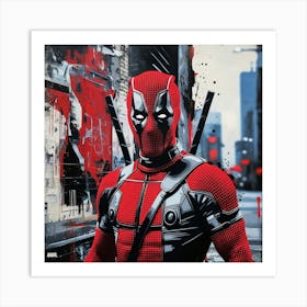 Deadpool- cool Art Print