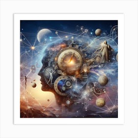 Astrologer'S Head Art Print