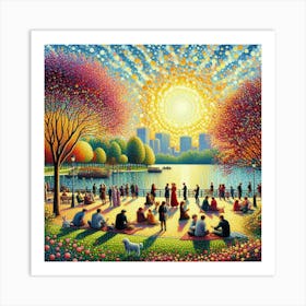 Day In The Park Art Print