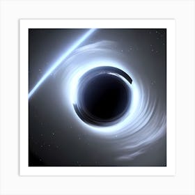 Black Hole 3 Art Print