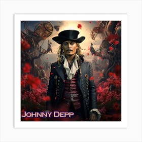 Johnny Depp 1 Art Print