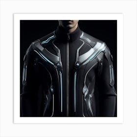 Futuristic Man 1 Art Print