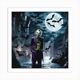 Batman Joker 8 Art Print