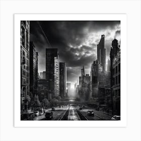 Dark City Art Print