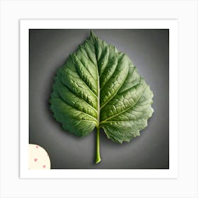 Tobaccoo leaf Art Print