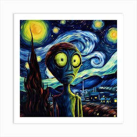 Alien Confusion Art Print