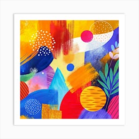 Abstract Painting 115 Art Print