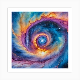 Spiral Galaxy 2 Art Print