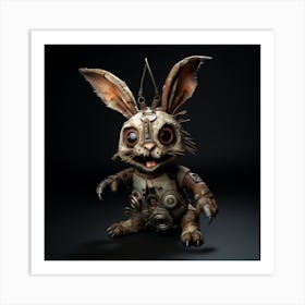 Steam Bunny Art Print