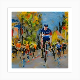 FINISH THE RACE! #00011 Art Print