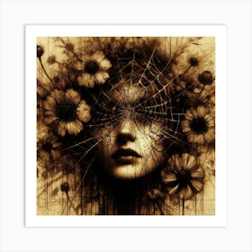 Spiderwebs Art Print