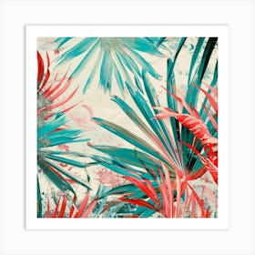 Tropical Leaves 72 Art Print