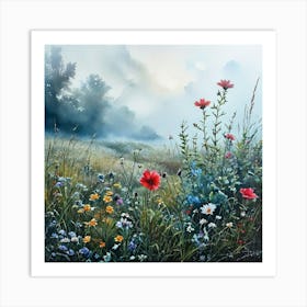 Wildflowers 5 Art Print