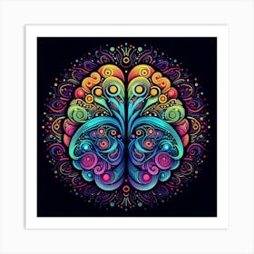 Psychedelic Art 6 Art Print