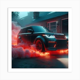 Range Rover Art Print