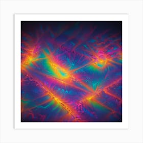 Abstract Fractals 4 Art Print