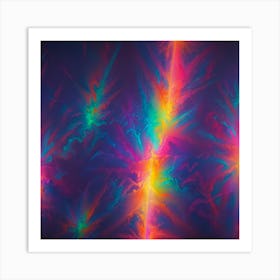 Abstract Psychedelic Painting Art Print