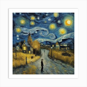 Starry Night 2 Art Print