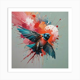 Bird In Flight Art Print