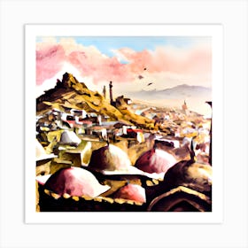 Turkish City Art Print