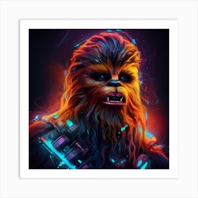 Chewbacca - Star Wars Art Print