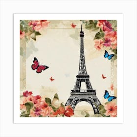 Paris Eiffel Tower 119 Art Print