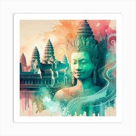 Angkor Wat 6 Poster