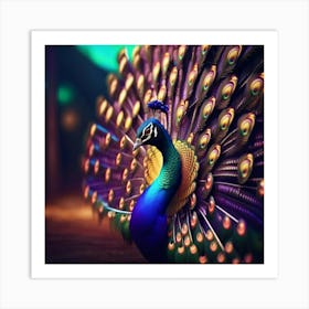 Peacock 1 Art Print