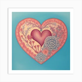 Beautiful Heart Original Luxury Art Print