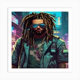 Dreadlocks Art Print