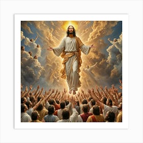 Jesus Return Ai  Art Print