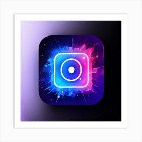 Instagram Icon 1 Art Print