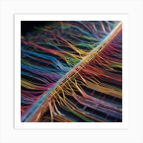 Wires Of The Brain Art Print