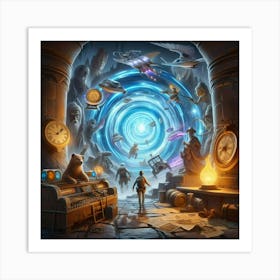 Journey Into The Past Art Print