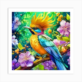 Bird Of Paradise 1 Art Print