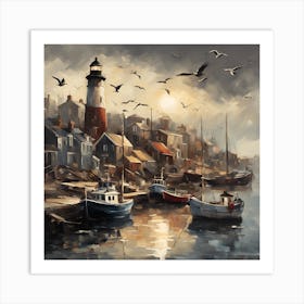 Lighthouse 2 Art Print