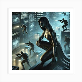 High Commander Selene Stealth And Espionage Art Print