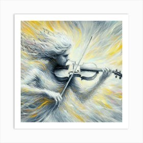 Angel Of The Violin Art Print