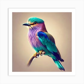 Colorful Bird 1 Art Print