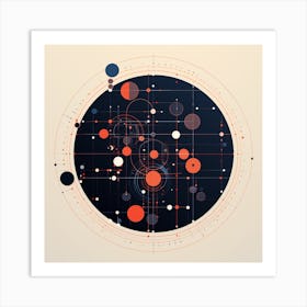 Abstract Space Design Art Print