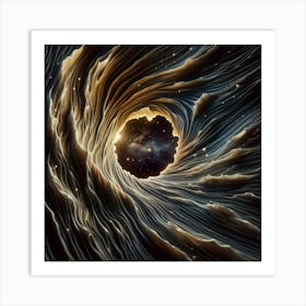 Black Hole Art Print