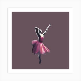 Ballerina Wall Art Decor Art Print