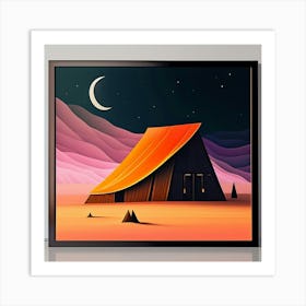 Desert Print Art Print