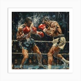 Boxing Ring 3 Art Print