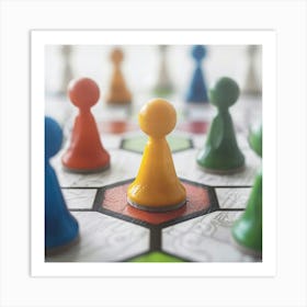 Game Of Chess Art Print