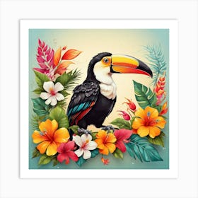 Toucan art print 1 Art Print