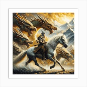 Lord Of The Rings 3 Art Print